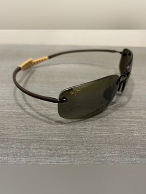 Maui Jim Men's Brown Rimless  Sunglasses 742-23 Kupuna